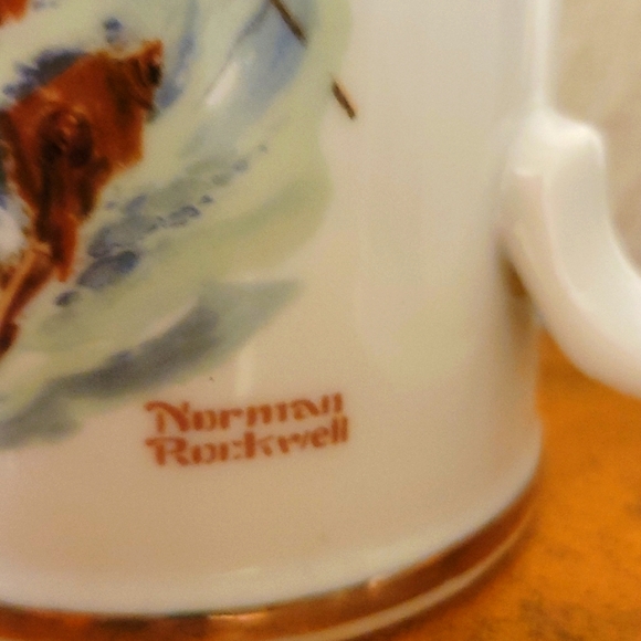 Norman Rockwell mug. - Picture 2 of 8
